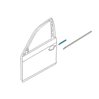 OEM 2010 BMW 550i GT Channel Cover, Short, Outer Right Diagram - 51-33-7-196-336