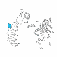 OEM 2011 Toyota Camry Seat Back Heater Diagram - 87530-06031