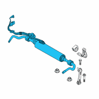 OEM 2018 BMW 640i xDrive Gran Turismo Sway Bar Diagram - 37106894923