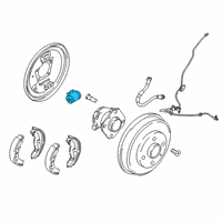 OEM 2016 Scion iA Wheel Cylinder Diagram - 47550-WB001