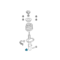 OEM 2020 Ford Ranger Mount Plate Nut Diagram - -W520215-S440