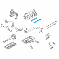 OEM 2019 Ford F-150 Manifold Gasket Diagram - JL3Z-9439-A