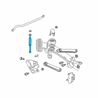 OEM 2010 Dodge Ram 3500 ABSORBER Pkg-Suspension Diagram - 68067333AB