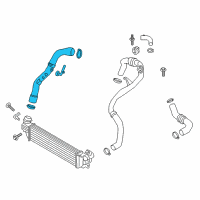 OEM 2017 Ford Fusion Outlet Hose Diagram - HP5Z-6F073-A