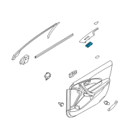 OEM 2012 Hyundai Azera Unit Assembly-Power Window Main Diagram - 93571-3V005