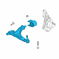 OEM 2021 Chevrolet Malibu Lower Control Arm Diagram - 84198830