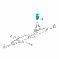 OEM 2009 Dodge Durango Steering Column Intermediat Shaft Diagram - 55365079AB