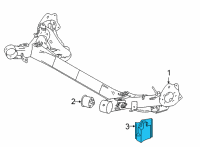 OEM 2020 Toyota Mirai Damper Diagram - 48724-62010