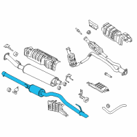 OEM 2015 Ford Transit-350 Exhaust Pipe Diagram - CK4Z-5202-Y