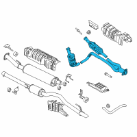 OEM 2017 Ford Transit-350 Catalytic Converter Diagram - GK4Z-5F250-F