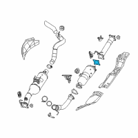 OEM 2015 Ram 2500 Gasket-Exhaust Pipe Diagram - 68065844AB