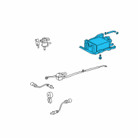 OEM 2011 Toyota RAV4 Vapor Canister Diagram - 77740-0R010