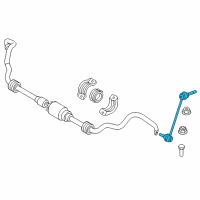 OEM 2007 BMW X5 Swing Support, Front, Left Diagram - 37-11-6-859-653