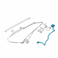 OEM 2015 Nissan GT-R Harness Assy-Headlamp Diagram - 26038-62B1A