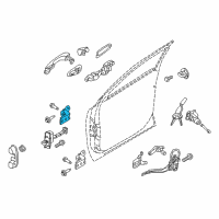 OEM 2020 Kia Sorento Hinge Assembly-Front Door Diagram - 793202B010