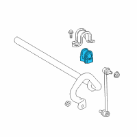 OEM 2022 Toyota Avalon Bushings Diagram - 48815-06250