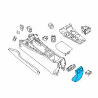 OEM Nissan Maxima Finisher-Console Box Diagram - 96930-9DJ1A