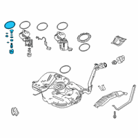 OEM 2021 Honda Civic Set, Pressure Regulator Assembly Diagram - 17052-TBA-A01