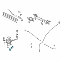 OEM 2017 Toyota Yaris iA Level Sensor Diagram - 85397-WB003