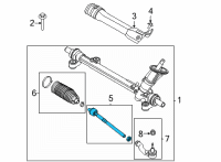 OEM Ford Maverick ROD ASY - SPINDLE CONNECTING Diagram - LX6Z-3280-B