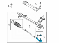 OEM 2022 Ford Maverick ROD - TIE Diagram - LX6Z-3A130-A