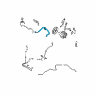 OEM 2006 Nissan Quest Hose And Tube Assembly Diagram - 49720-CK000