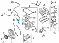 OEM 2021 Ford F-150 Guide Tube Diagram - JL3Z-6754-B