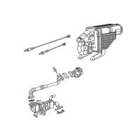 OEM 2022 Jeep Wrangler Gasket-Egr Tube Flange Diagram - 5281492AB