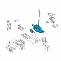 OEM 2011 Nissan Murano Transmission Control Device Assembly Diagram - 34901-1AA1E