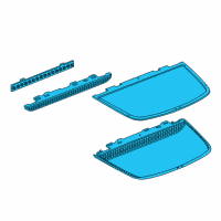 OEM 2015 Chevrolet Caprice High Mount Lamp Diagram - 92155454