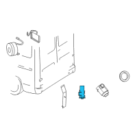 OEM 2004 Dodge Sprinter 2500 Module-Parking Assist Diagram - 5120828AA