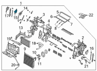 OEM Kia K5 Actuator-Heater Diagram - 97154L1000