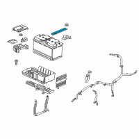 OEM Buick Envision Hold Down Diagram - 84331730