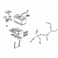 OEM Buick Sensor Diagram - 23274601