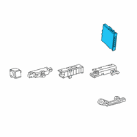 OEM Toyota Corolla Control Module Diagram - 899H0-02170