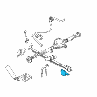 OEM 1993 Ford Explorer Leaf Spring Shackle Diagram - F1TZ5775A