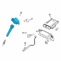 OEM 2020 Ford Expedition Ignition Coil Diagram - HL3Z-12029-D