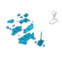 OEM 2016 Kia Optima Lever Assembly-Atm Diagram - 46700D4400