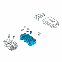 OEM 2018 Buick Envision Fuse & Relay Box Diagram - 84423753