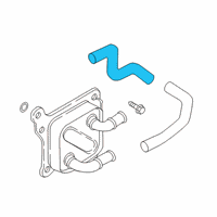 OEM 2020 Nissan Kicks Hose-Water, Oil Cooler Diagram - 21307-5RB1A