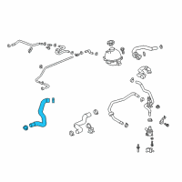 OEM 2018 Chevrolet Equinox Upper Hose Diagram - 84129279