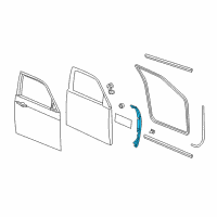 OEM 2017 Dodge Charger WEATHERST Diagram - 68040049AC