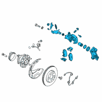 OEM 2022 Kia Niro Brake Assembly-Rear Wheel Diagram - 58230G2300