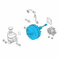 OEM Ford F-150 Booster Diagram - DL3Z-2005-D