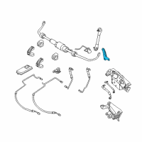 OEM 2009 BMW M6 Right Swing Support Bracket Diagram - 31-35-6-758-528