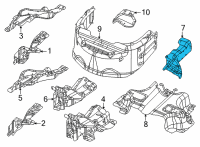 OEM Jeep Grand Cherokee L SHIELD-EXHAUST Diagram - 68381517AB