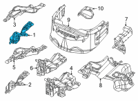 OEM 2021 Jeep Grand Cherokee L FLOOR PAN Diagram - 68381515AC