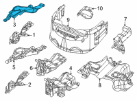 OEM 2021 Jeep Grand Cherokee L SHIELD-EXHAUST Diagram - 68381522AD