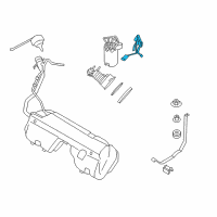 OEM 2010 BMW Z4 Right Fuel Level Sensor Diagram - 16-11-7-212-611