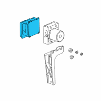 OEM Chevrolet Corvette Control Module Diagram - 23320257